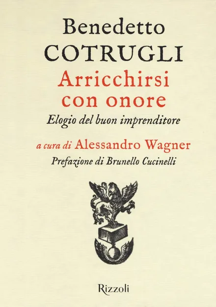 Copertina di Arricchirsi con onore